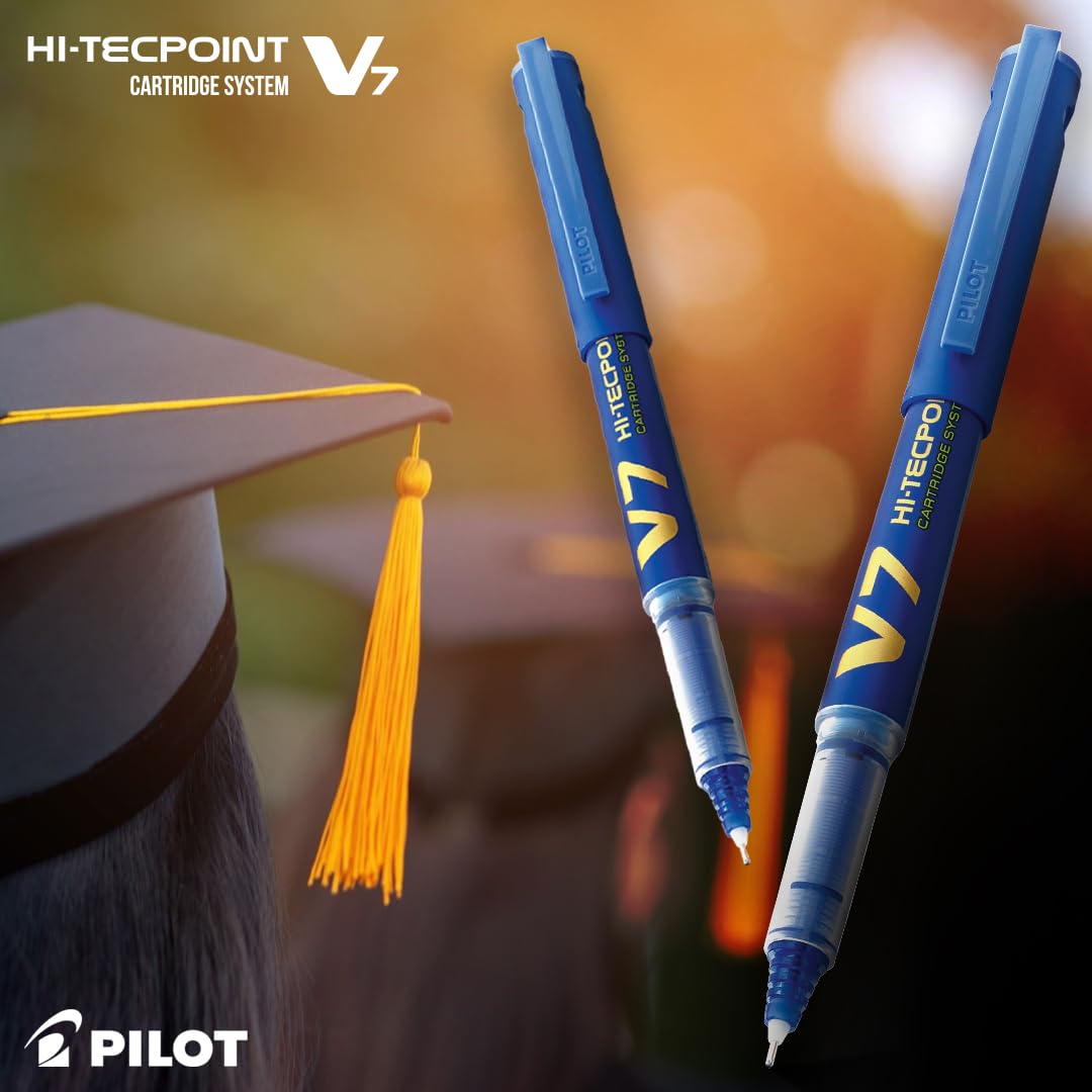 Pilot V7 Hi-tecpoint with Cartridge System