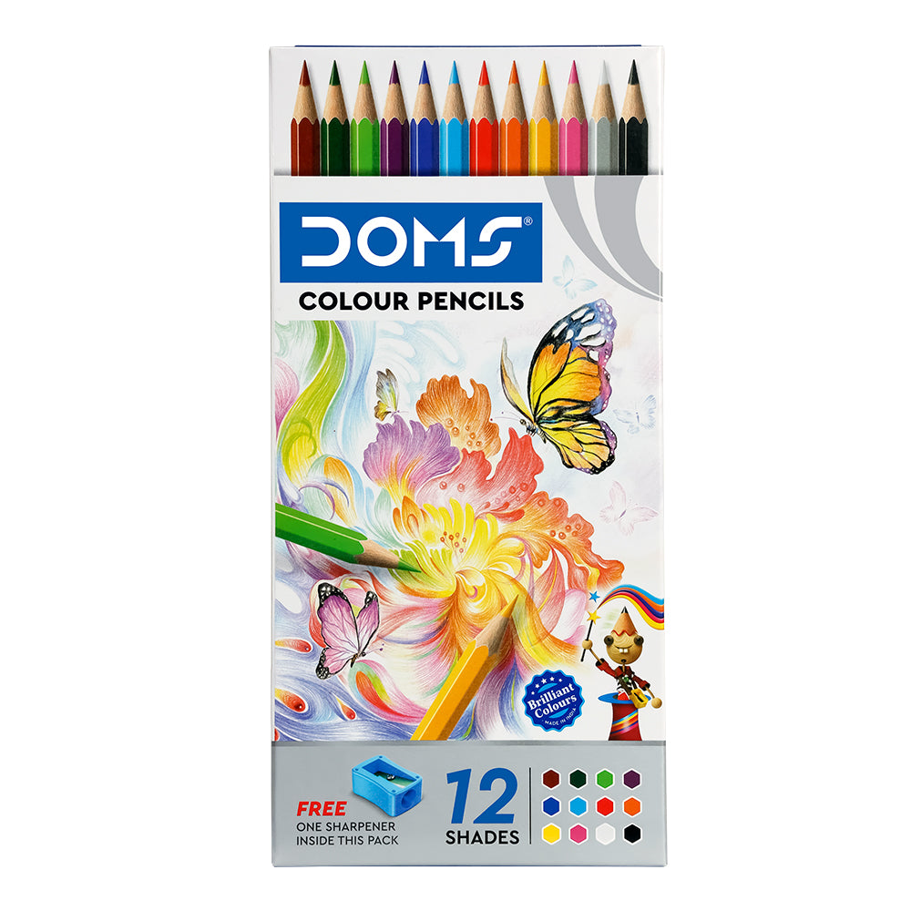 DOMS Colour Pencil 12 Shades